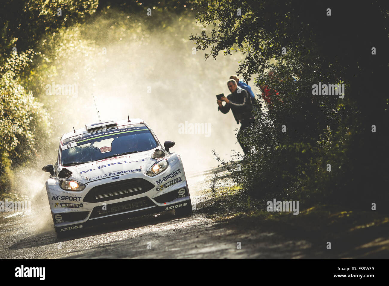 Corte, Corsica. 02nd Oct, 2015. The WRC Rally of Corsica. Stages 2 and ...