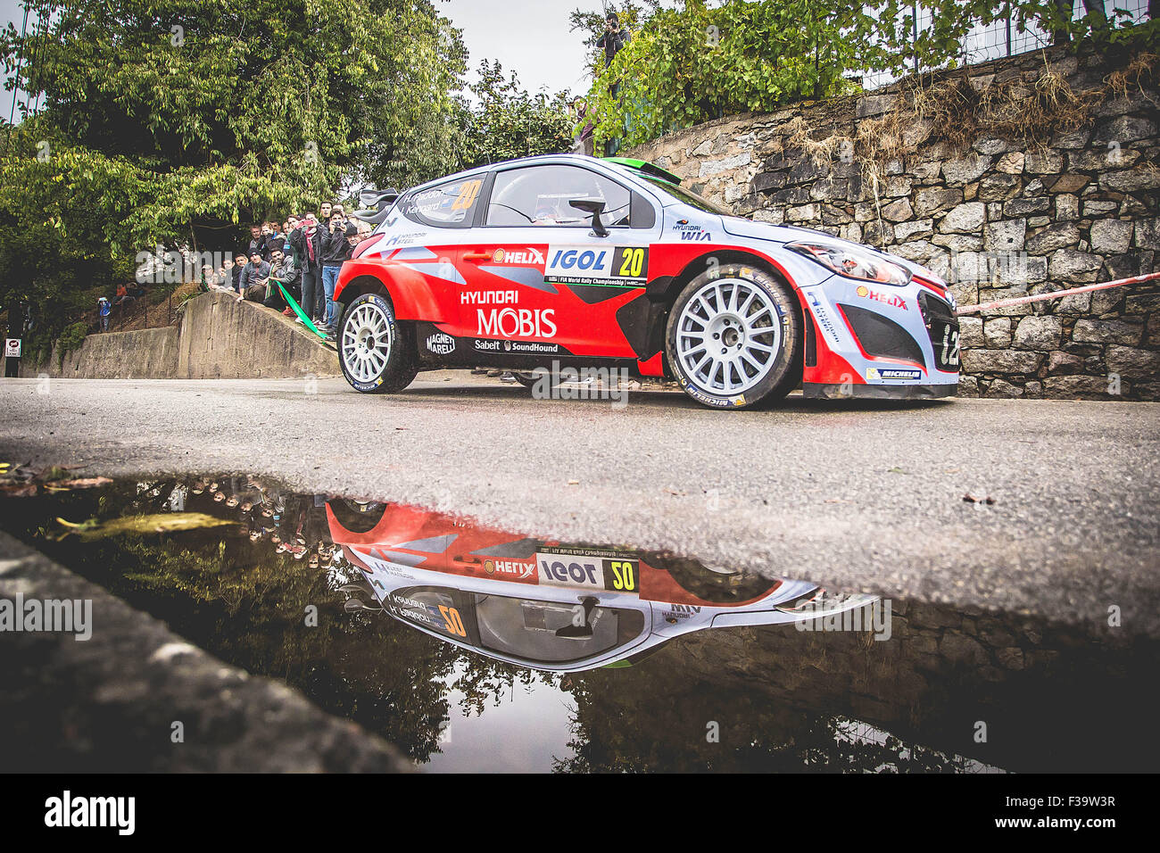 Corte, Corsica. 02nd Oct, 2015. The WRC Rally of Corsica. Stages 2 and ...
