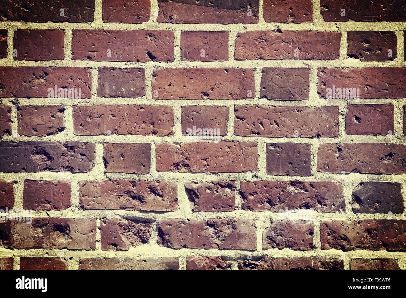 Vintage toned abstract background made of brick - instagram effect Stock  Photo - Alamy