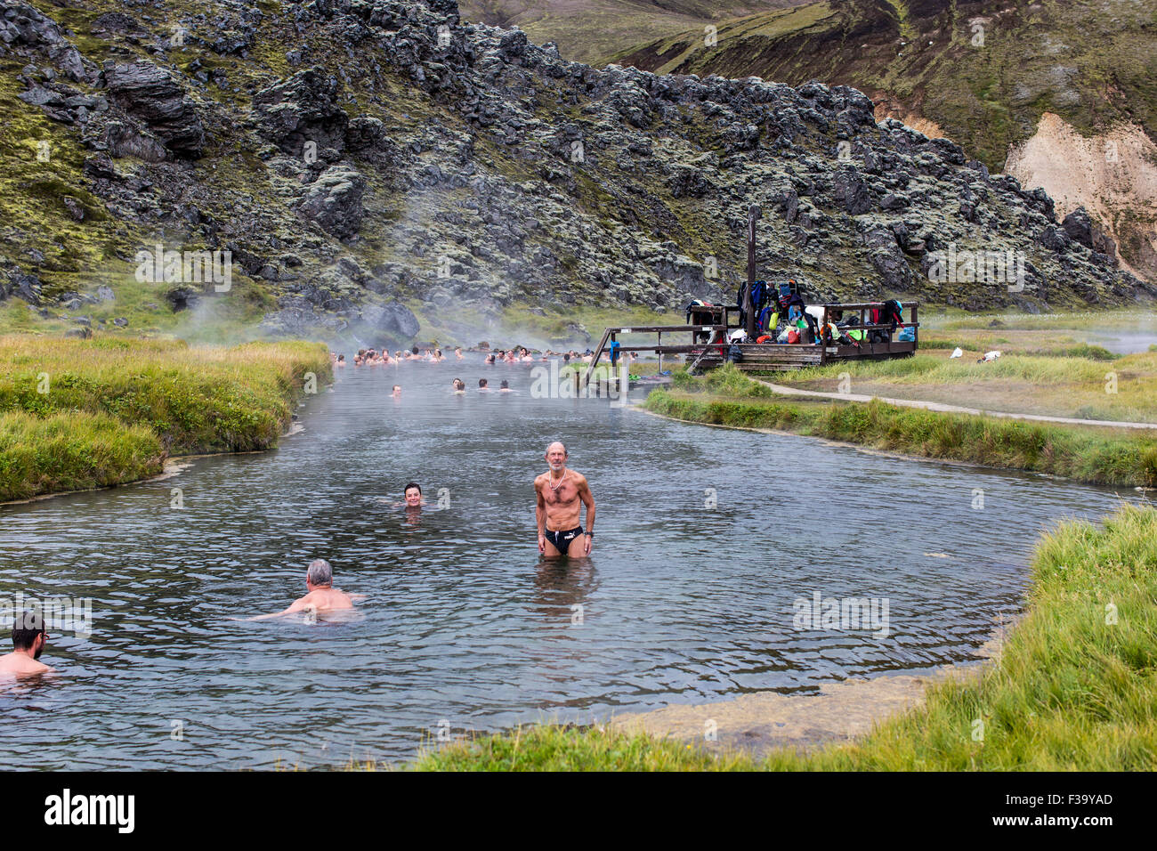 Natural thermal baths Stock Photo Alamy