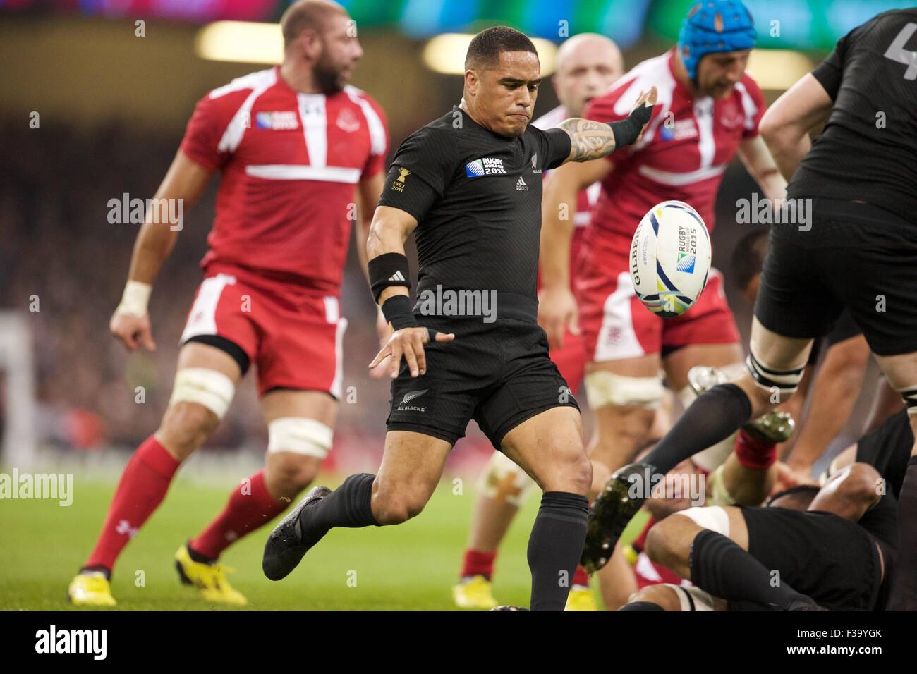 Millennium Stadium, Cardiff, Wales. 02nd Oct, 2015. Rugby World Cup