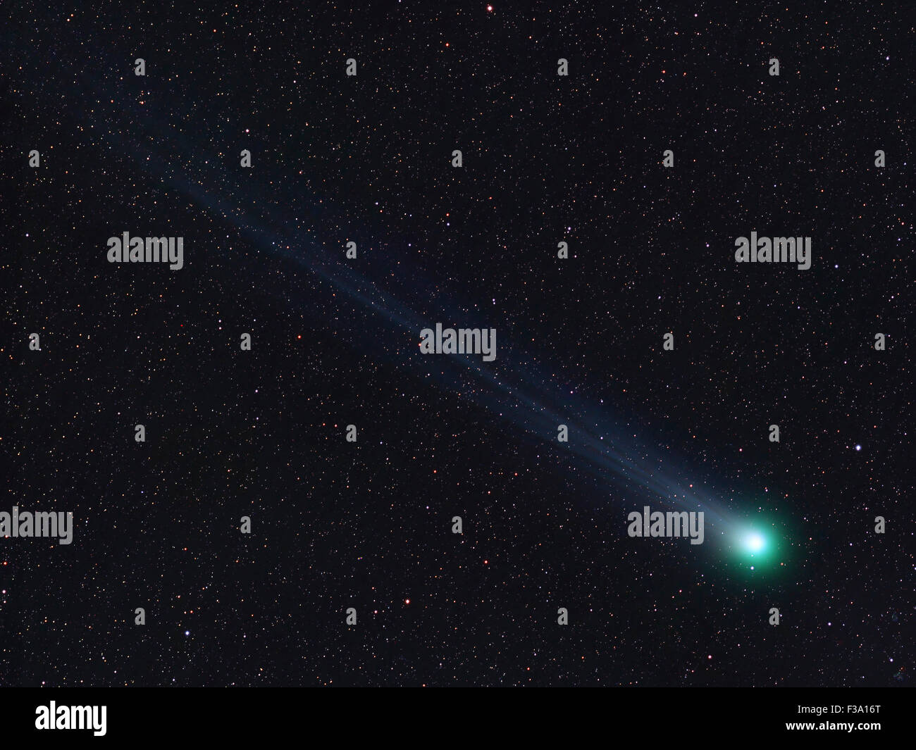 February 12, 2015 - Comet Lovejoy (C/2014 Q2). Stock Photo