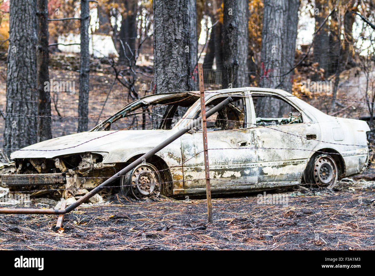 The destruction of property in California's Butte fire in the Sierra