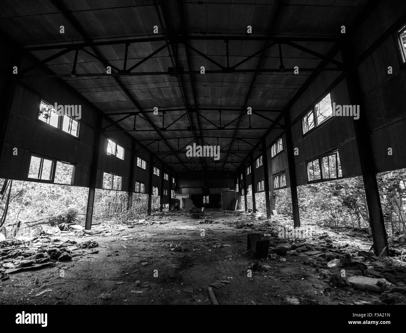 Sept. 29, 2015 - Old Industrial interior © Igor Goiovniov/ZUMA Wire/Alamy Live News Stock Photo