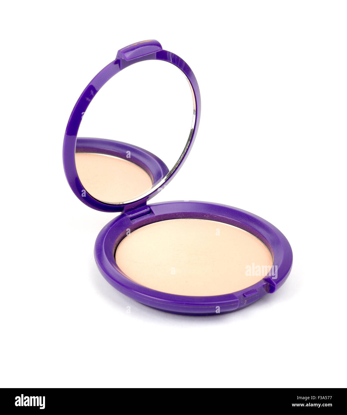 Face powder on white Stock Photo Alamy