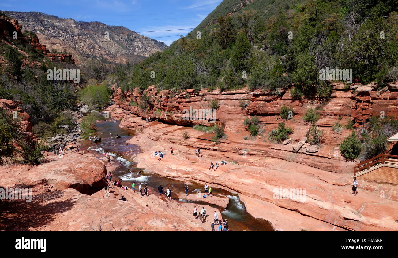 Slide Rock State Park Map