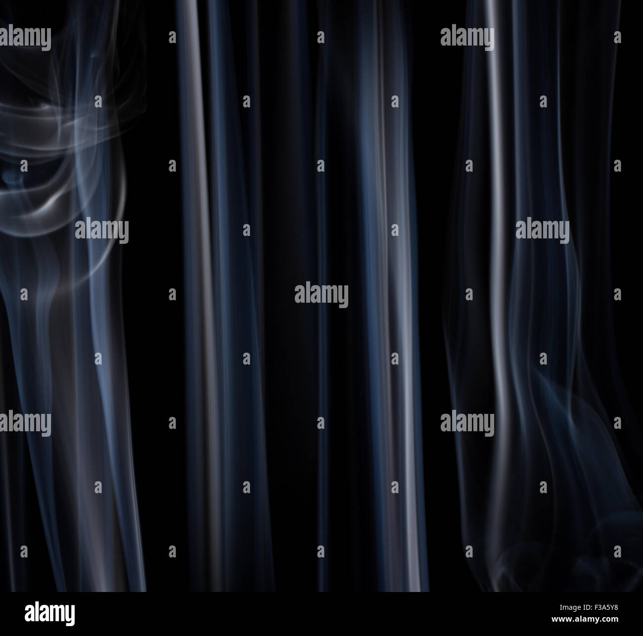 Abstract floating white smoke on dark background Stock Photo - Alamy