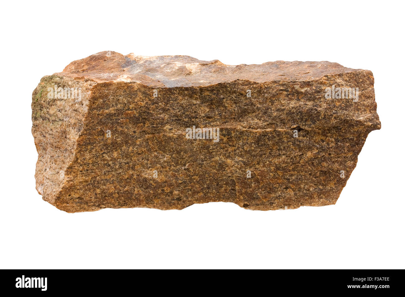 K-feldspar syenite aplite (fine-grained syenite) Stock Photo