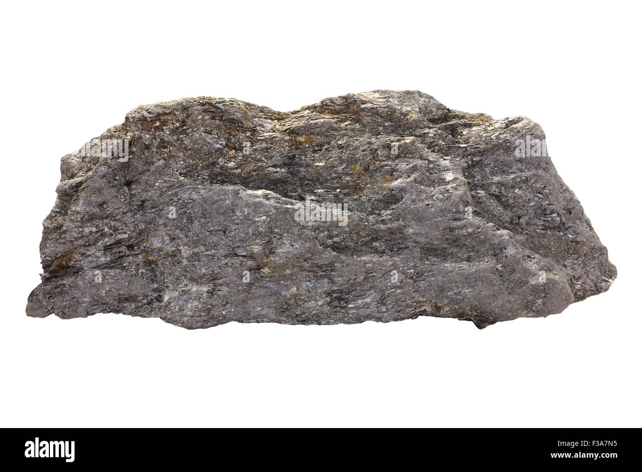 Graphite mineral sample Stock Photo