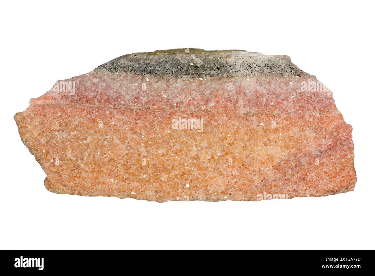 Marble rock sample from Fauske Stock Photo