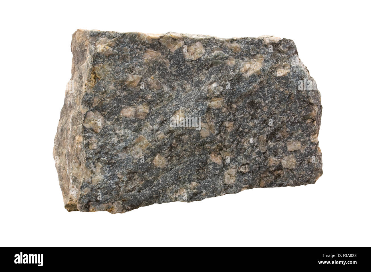 Porphyry (compositionally trachyandesite) Stock Photo