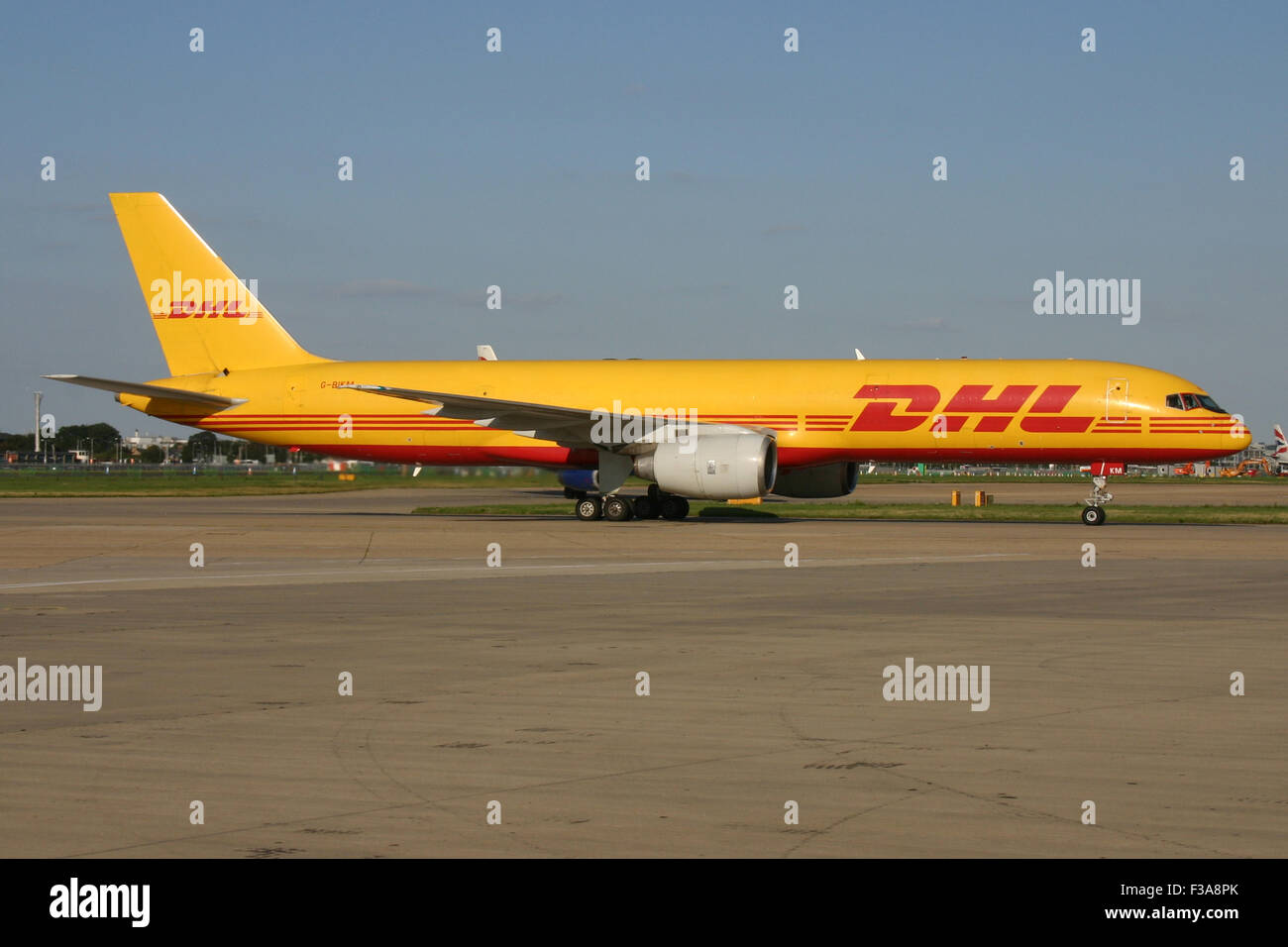DHL 757 Stock Photo