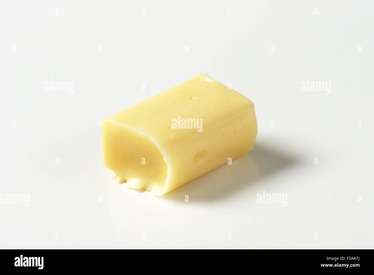 milk toffee candy on white background Stock Photo