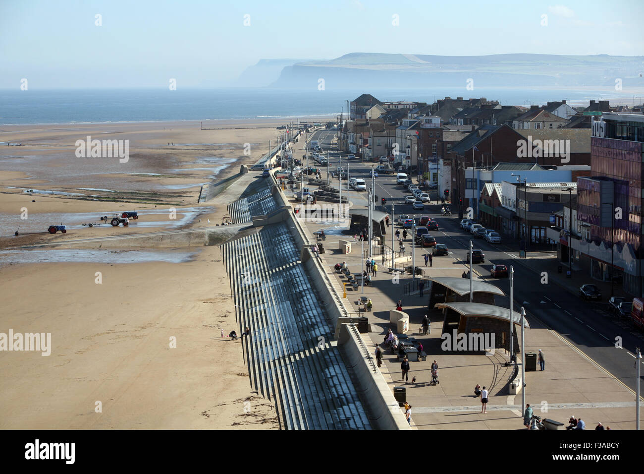 Redcar. Vertical pier on Redcar Seafront Stock Photo Alamy
