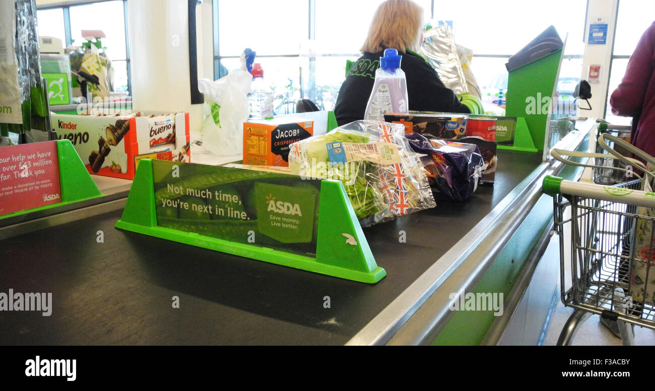 ASDA Stores Ltd is an American owned, British founded supermarket retailer, headquartered in Leeds, West Yorkshire. EDITORIAL USE ONLY Stock Photo