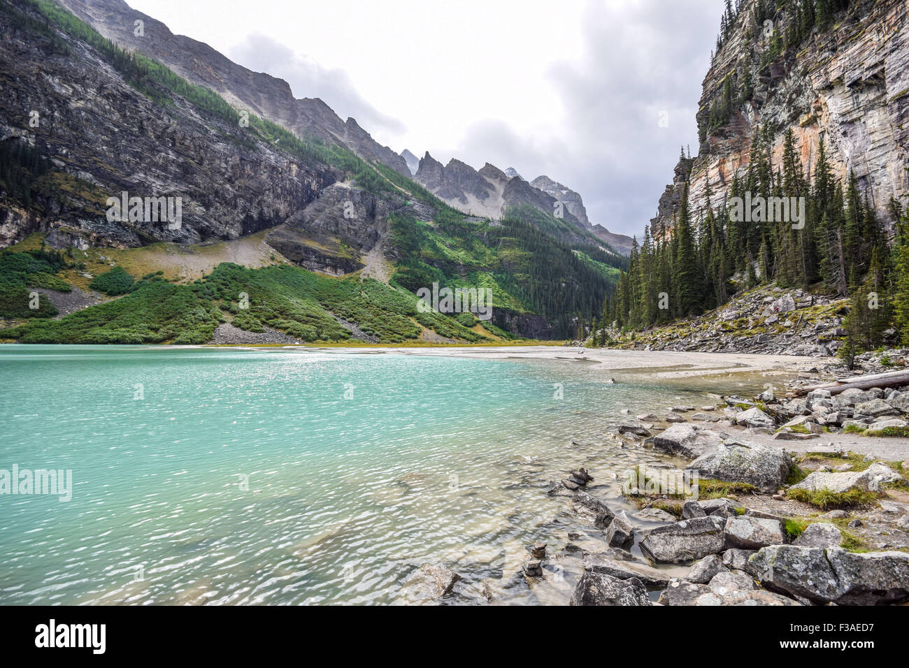 Lake Louise in Banff National Park, Canada Stock Photo - Alamy