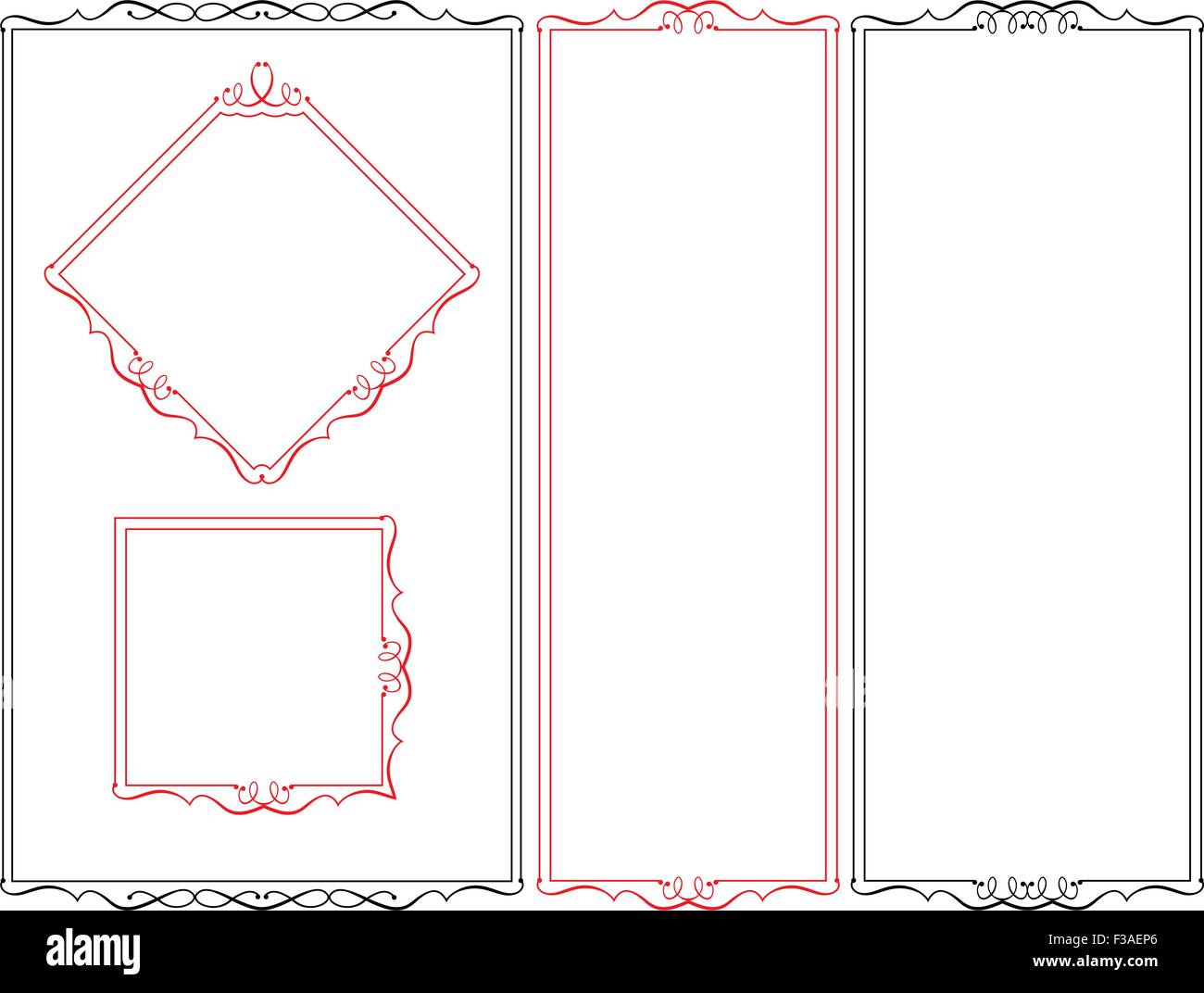Frame Border Design Vector Art Stock Vector Image & Art - Alamy