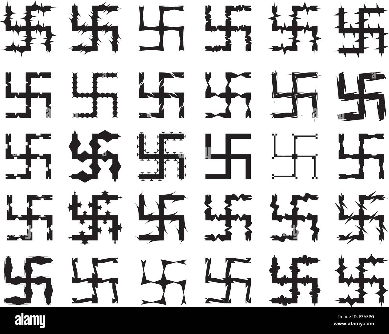 Swastica Symbol The Holy Motif Vector Art Stock Vector