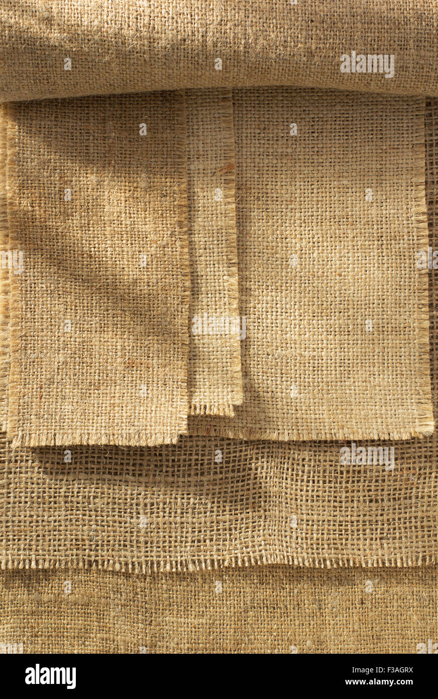 burlap hessian sacking as background Stock Photo Alamy