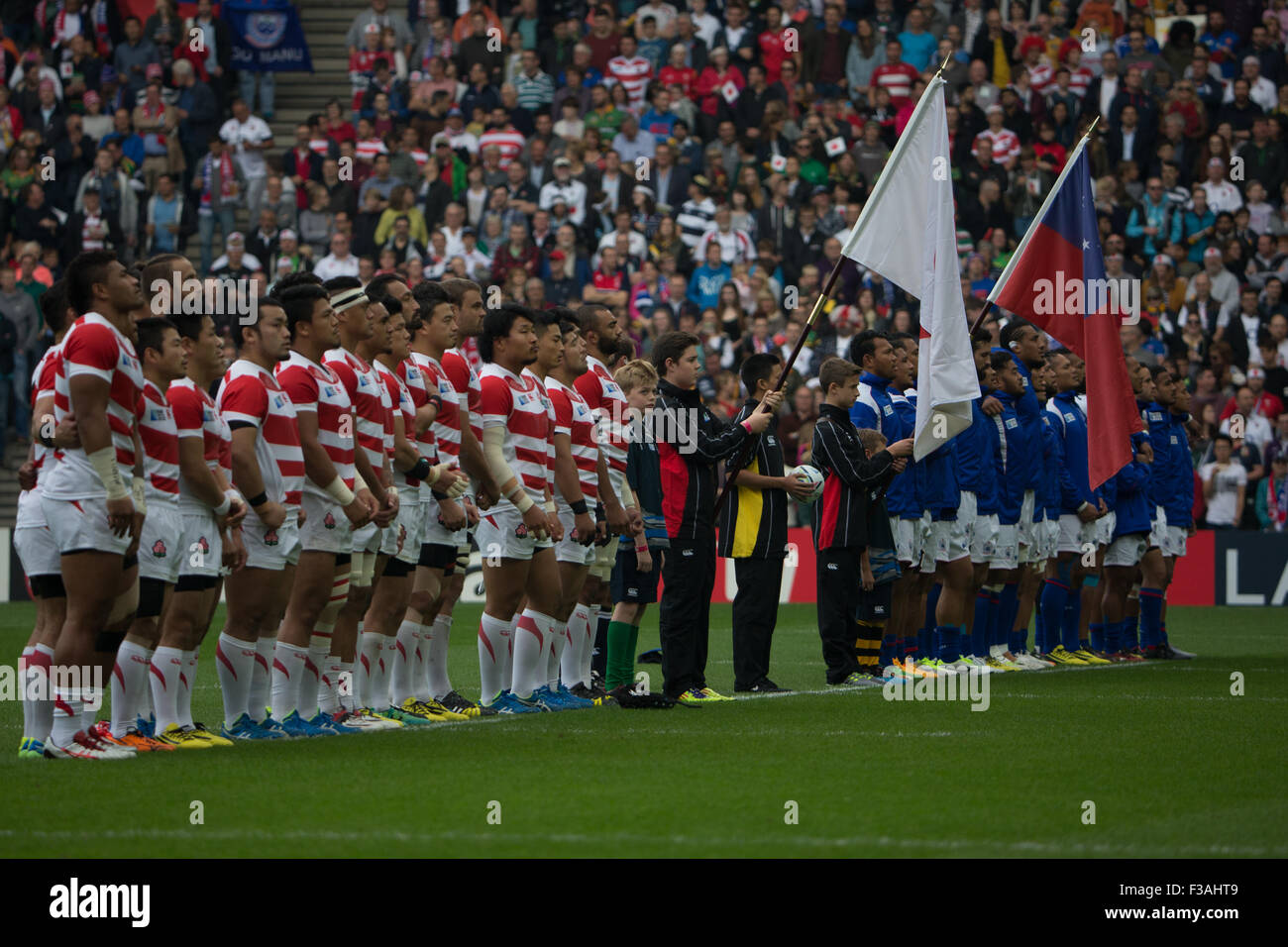 Stadium MK, Milton Keynes, UK. 3rd Oct 2015. Rugby World Cup 2015 Match ...