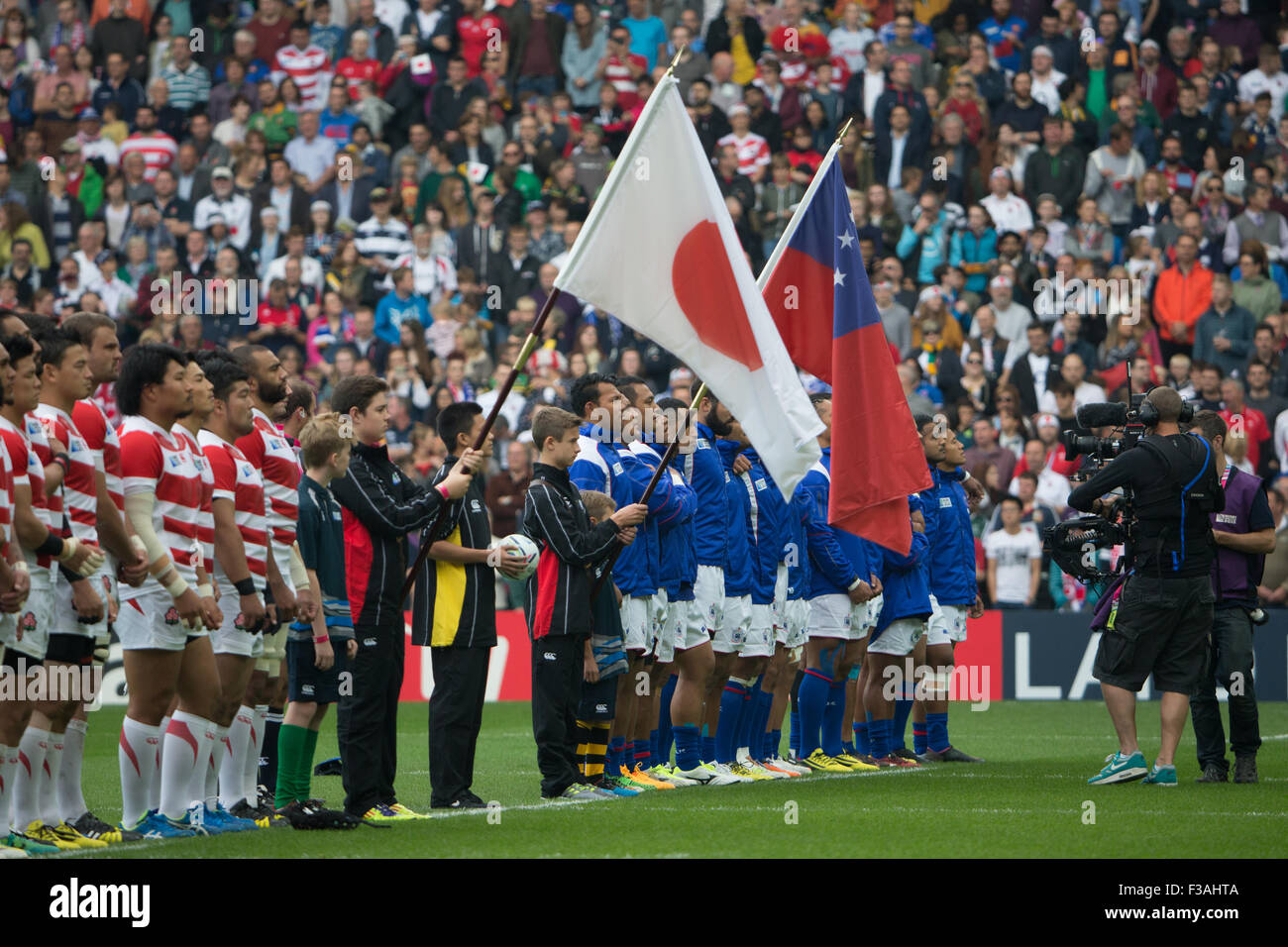 Stadium MK, Milton Keynes, UK. 3rd Oct 2015. Rugby World Cup 2015 Match ...