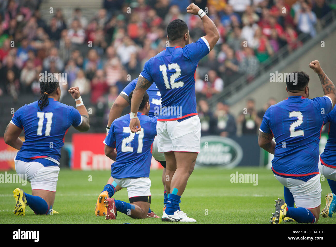 Stadium MK, Milton Keynes, UK. 3rd Oct 2015. Rugby World Cup 2015 Match ...