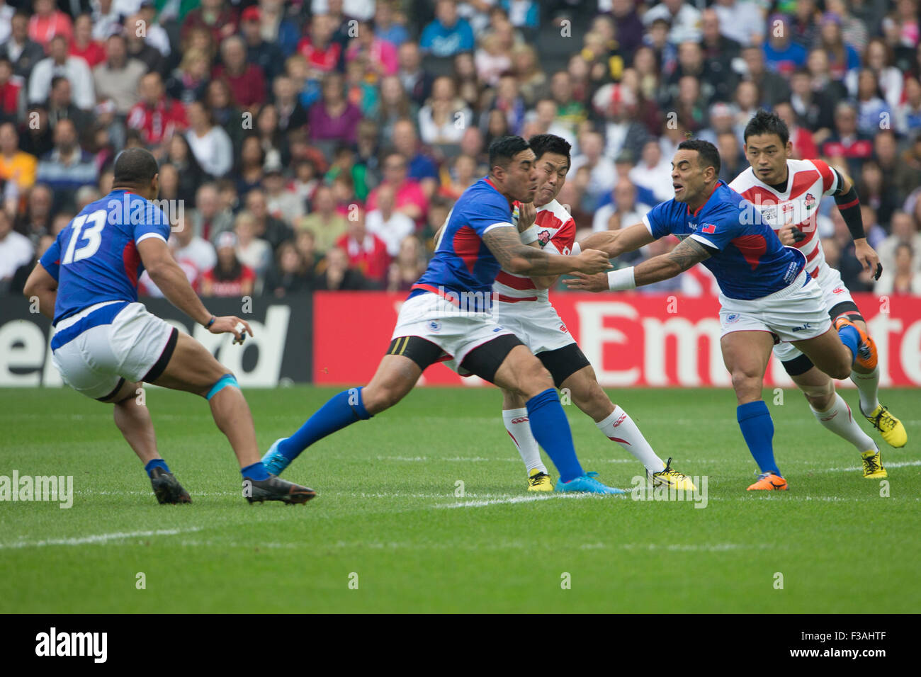 Stadium MK, Milton Keynes, UK. 3rd Oct 2015. Rugby World Cup 2015 Match ...