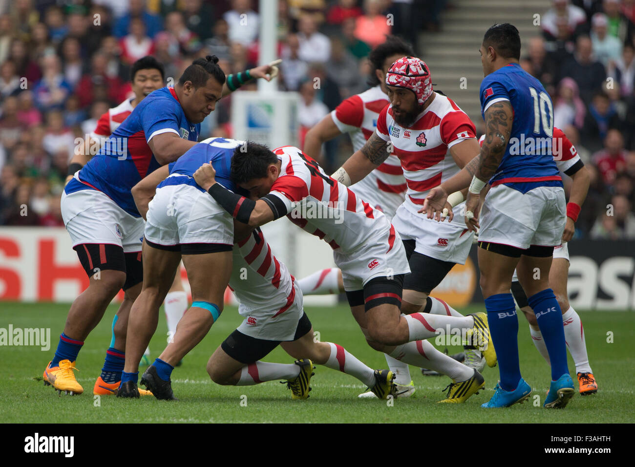 Stadium MK, Milton Keynes, UK. 3rd Oct 2015. Rugby World Cup 2015 Match ...