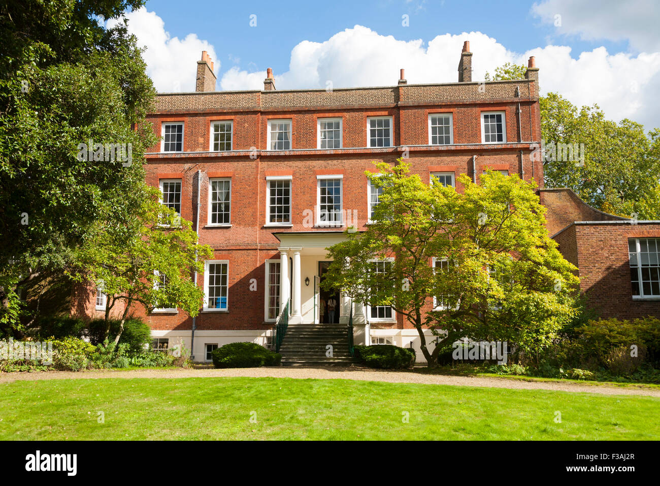 Bushy House, west facade / aspect; part of the National Physical
