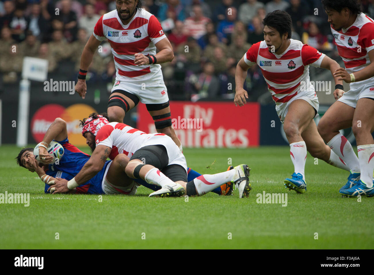 Stadium MK, Milton Keynes, UK. 3rd Oct 2015. Rugby World Cup 2015 Match ...