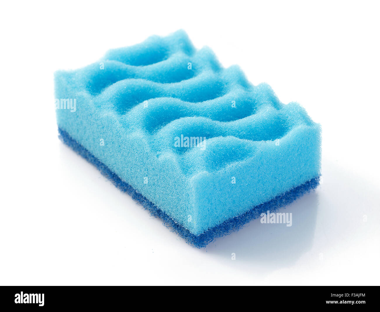 cleaning sponge isolated on white background Stock Photo - Alamy