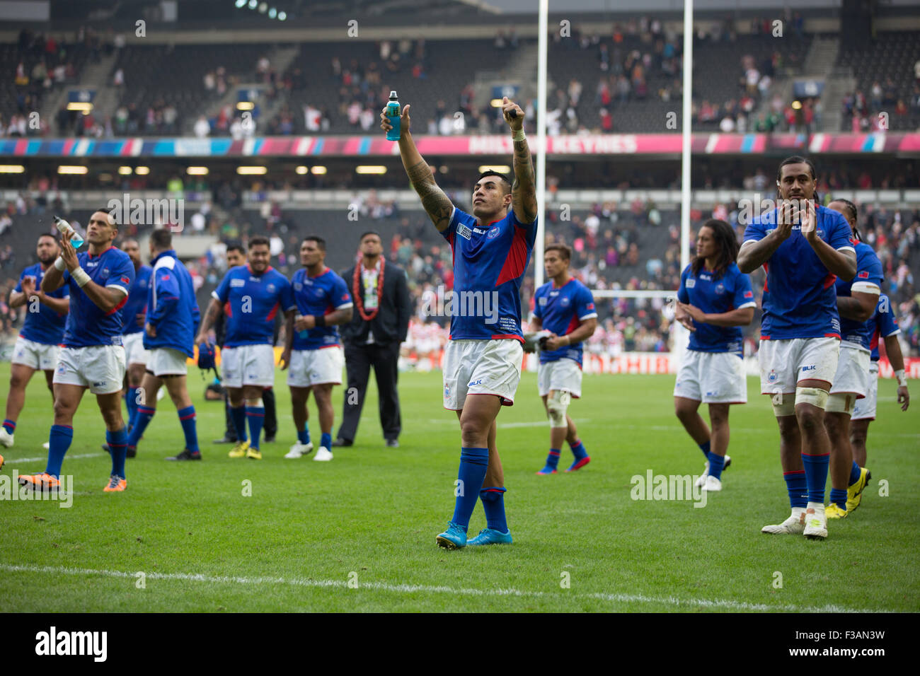 Stadium MK, Milton Keynes, UK. 3rd Oct 2015. Rugby World Cup 2015 Match ...