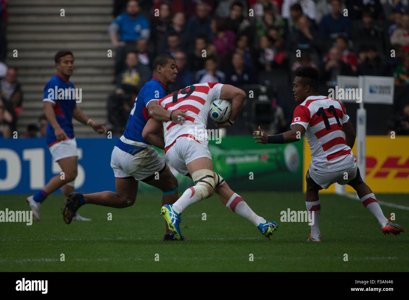 Stadium MK, Milton Keynes, UK. 3rd Oct 2015. Rugby World Cup 2015 Match ...
