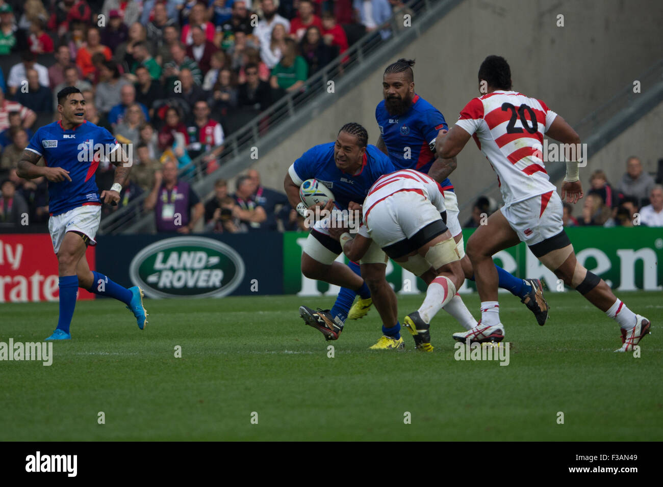 Stadium MK, Milton Keynes, UK. 3rd Oct 2015. Rugby World Cup 2015 Match ...