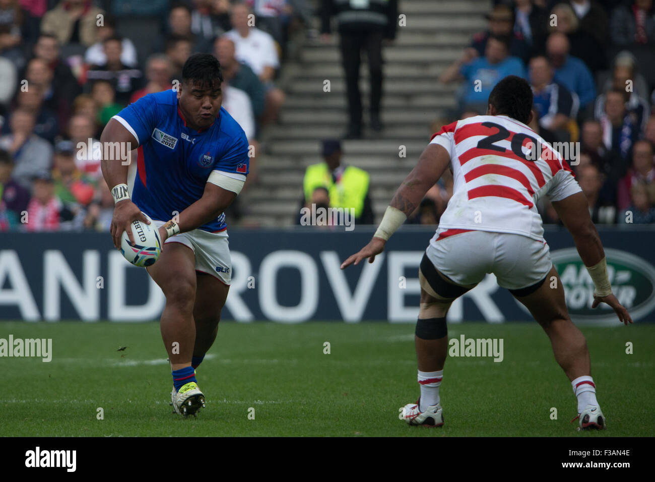 Stadium MK, Milton Keynes, UK. 3rd Oct 2015. Rugby World Cup 2015 Match ...
