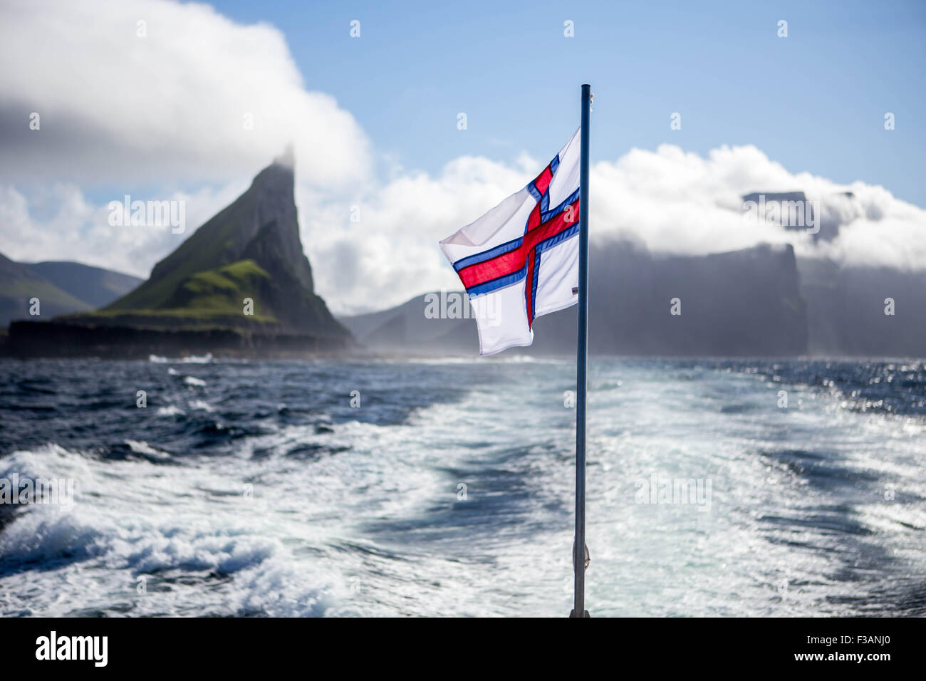 Faroe islands flag hires stock photography and images Alamy