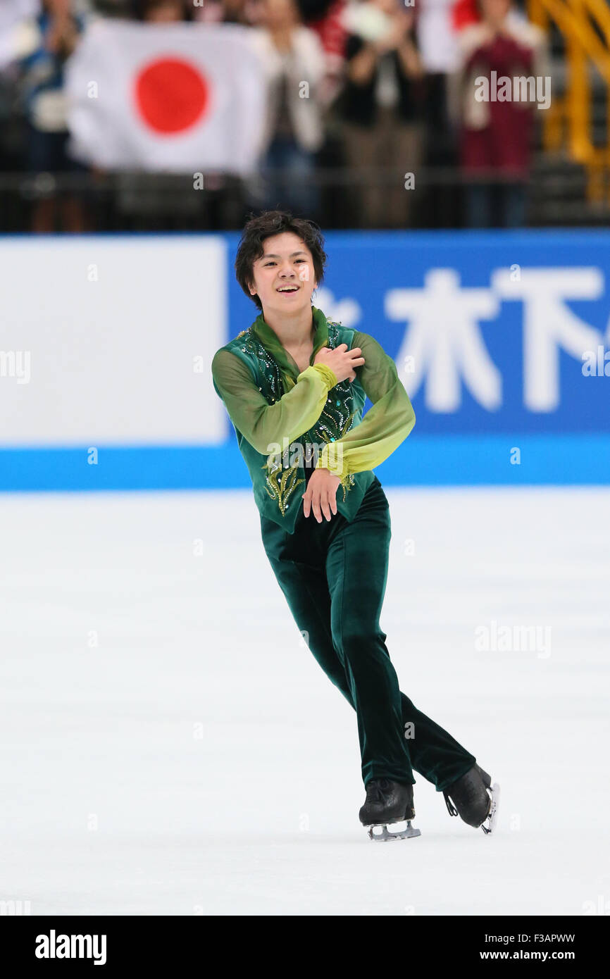 Shoma Uno Jpn October 3 15 Figure Skating Japan Open 15 At Saitama Super Arena Saitama Japan Photo By Yutaka Aflo Sport Stock Photo Alamy