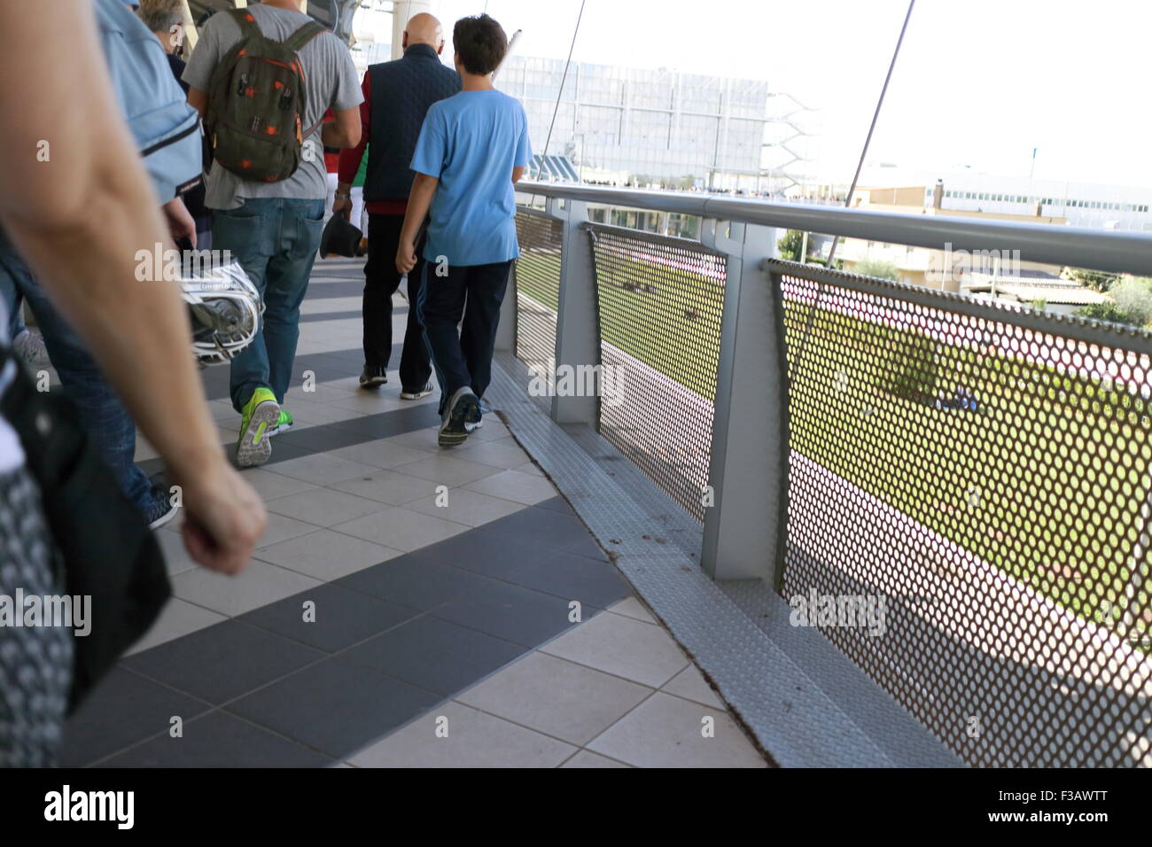 A group of people walking Stock Photo - Alamy