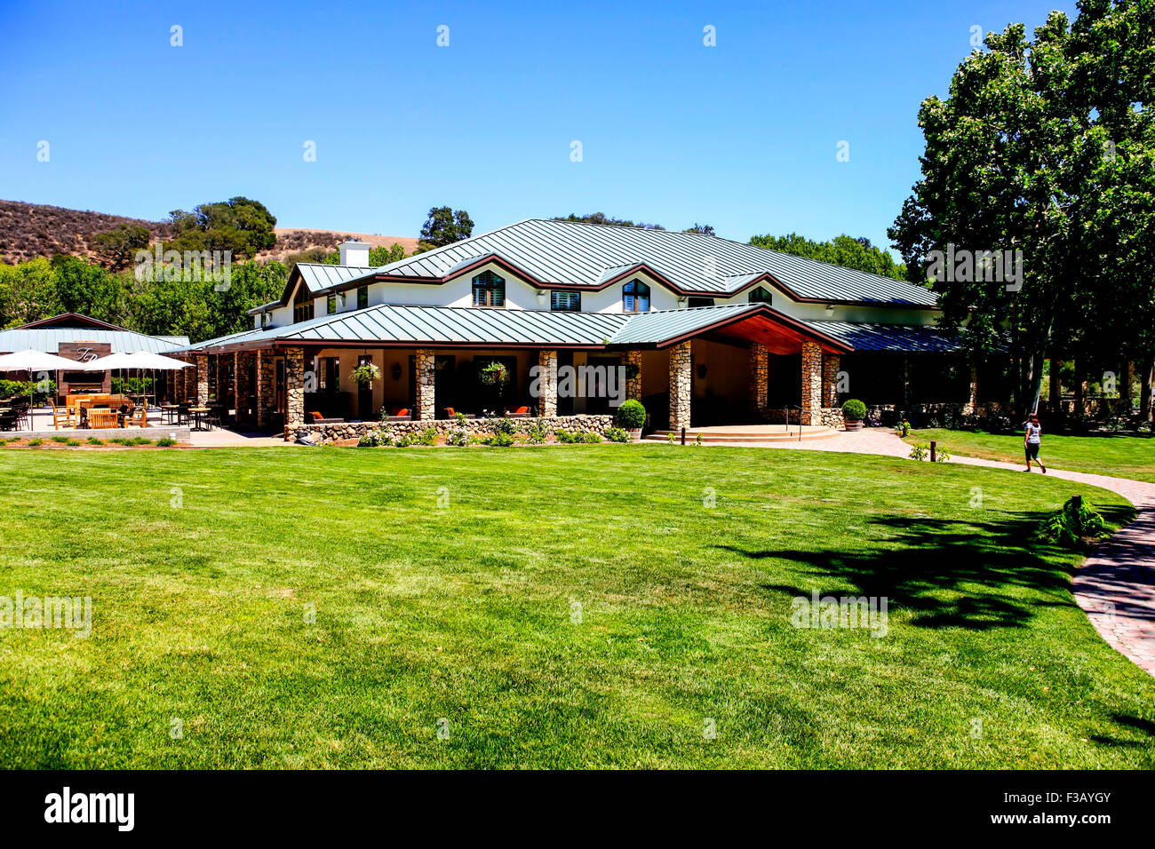 Fess Parker Winery in the Foxen Canyon, part of Santa Barbara county in