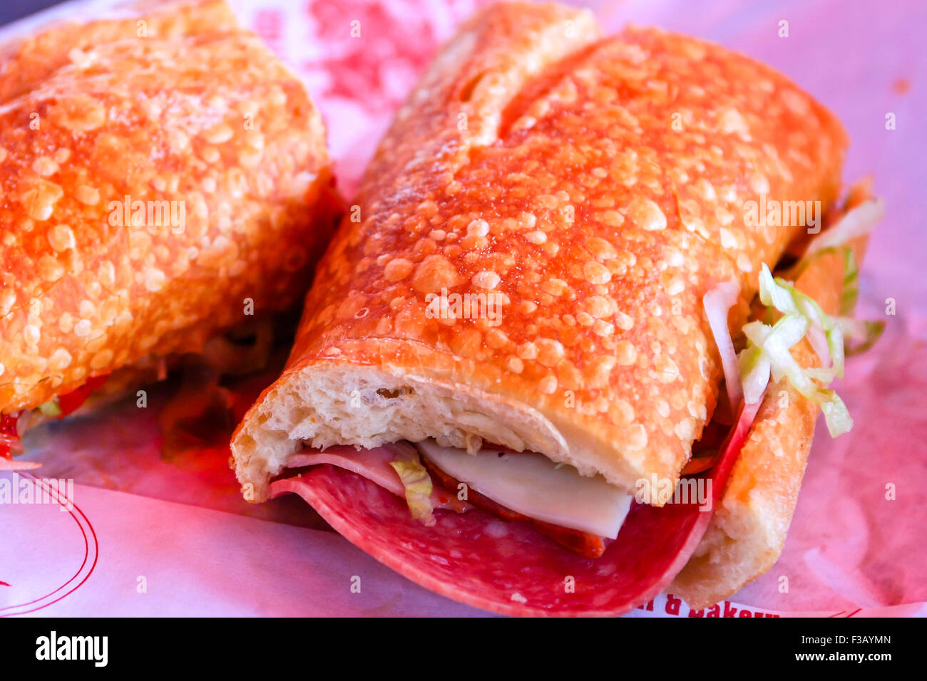 Famous Godmother sandwich from the Bay Cities Italian Deli and Bakery