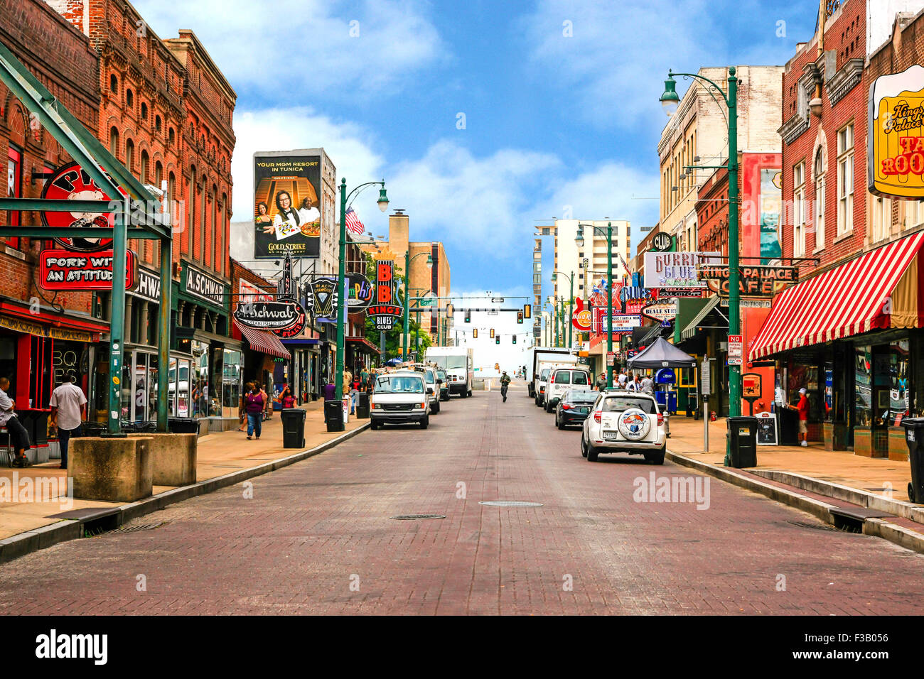 memphis beale street st patricks day