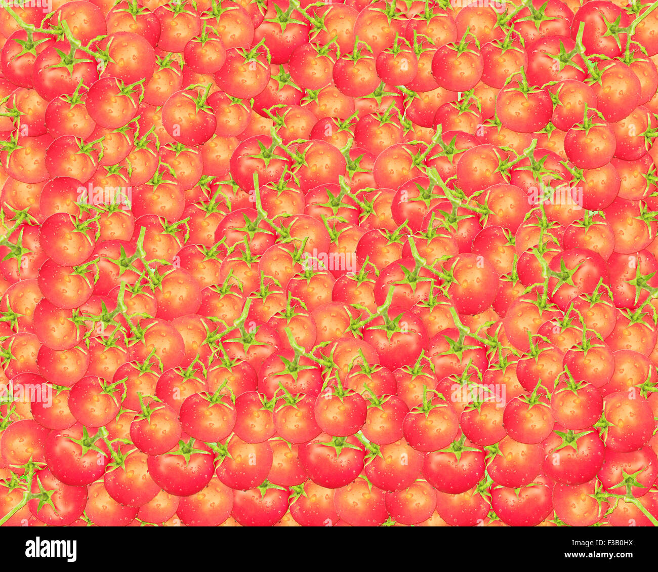 texture from fresh red and ripe tomatoes Stock Photo