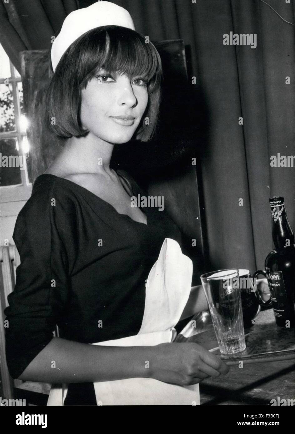 Dany Saval in New Role. 21st Dec, 1981. Dany Saval : The Young and Already Famous french screen Actress, Impresonates a ''Soubrette'' in one of the Sketches of the film ''The Seven Mortal Sins'' Now in the Making. OPS: Dany Saval in Her New Role. © Keystone Pictures USA/ZUMAPRESS.com/Alamy Live News Stock Photo