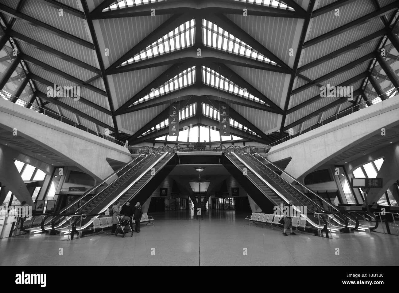 Lyon St. Exupery Station, France Stock Photo