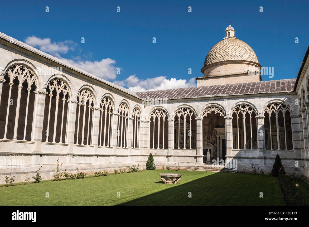 Camposanto Monumentale, Monumental Cemetery, Piazza dei Miracoli, Pisa, Tuscany, Italy Stock Photo