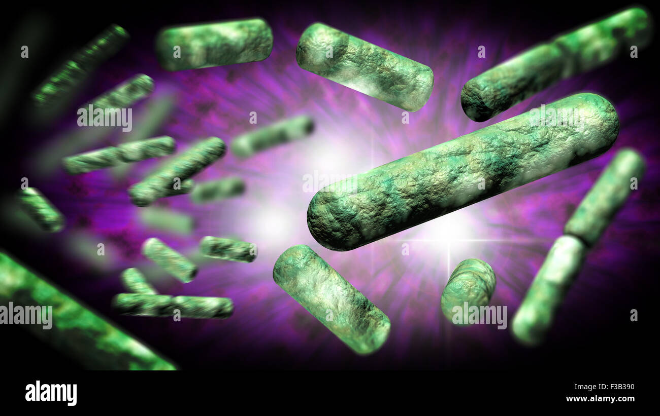 Escherichia coli also known as Ecoli bacteria in health science ...