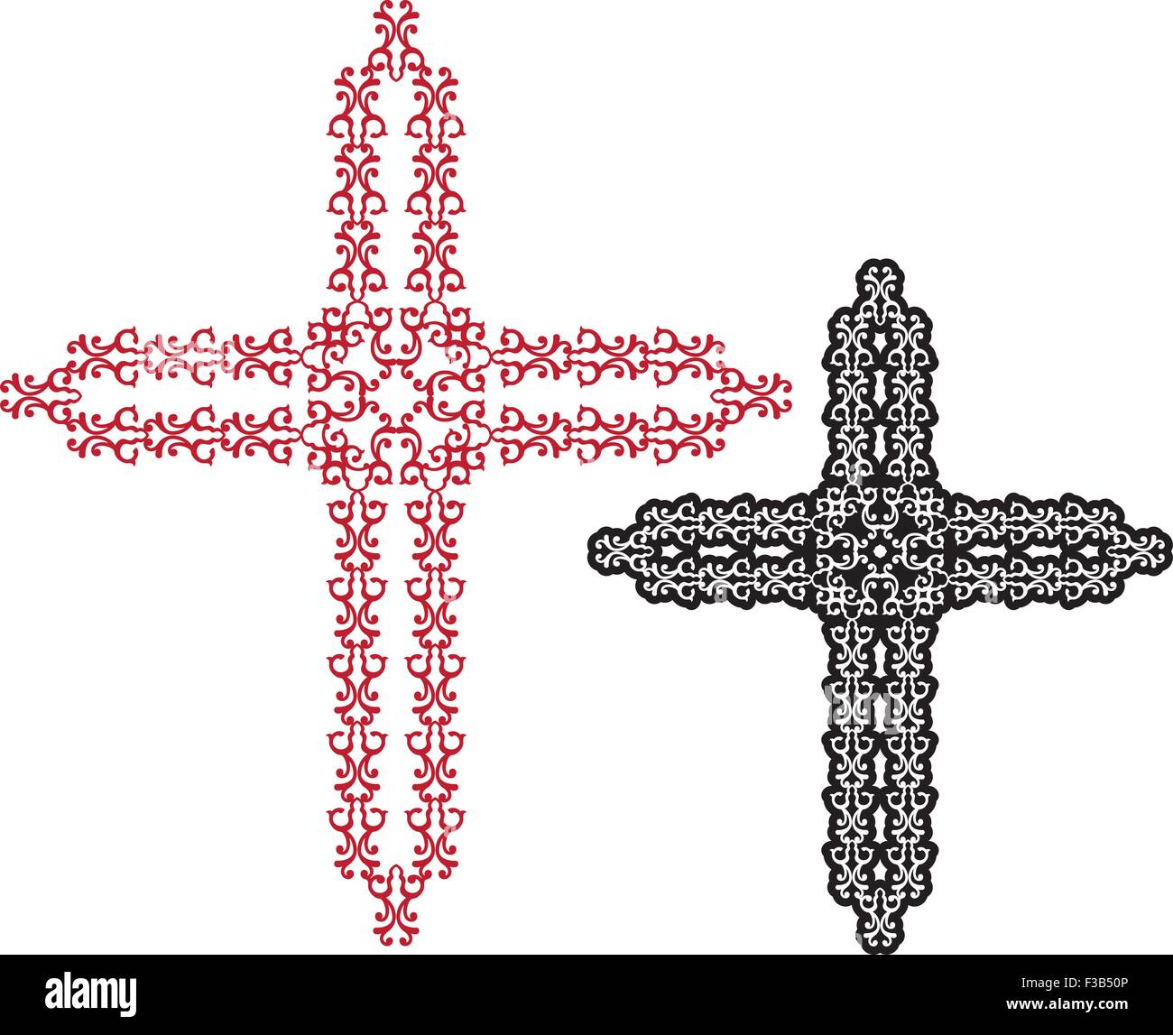 Christian Cross Design Vector Art Stock Vector Image & Art - Alamy
