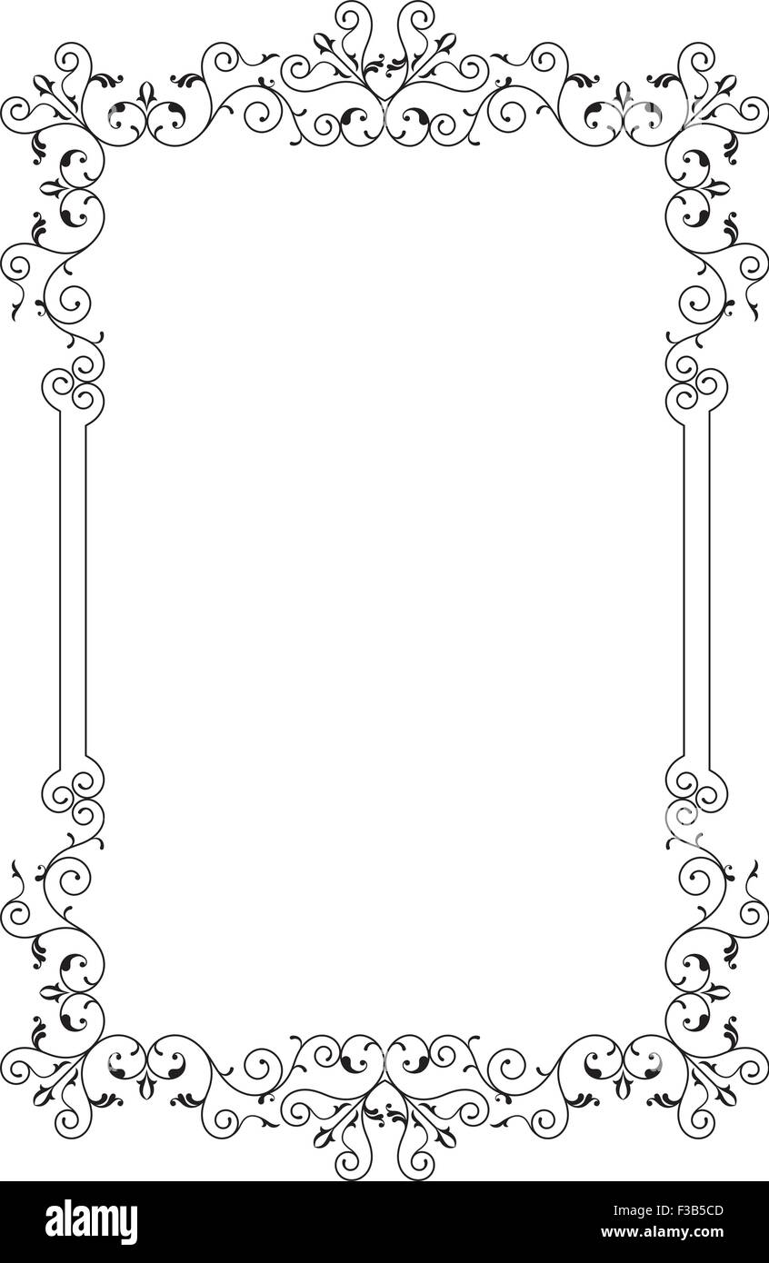 Frame Border Design Vector Art Stock Vector Image & Art - Alamy