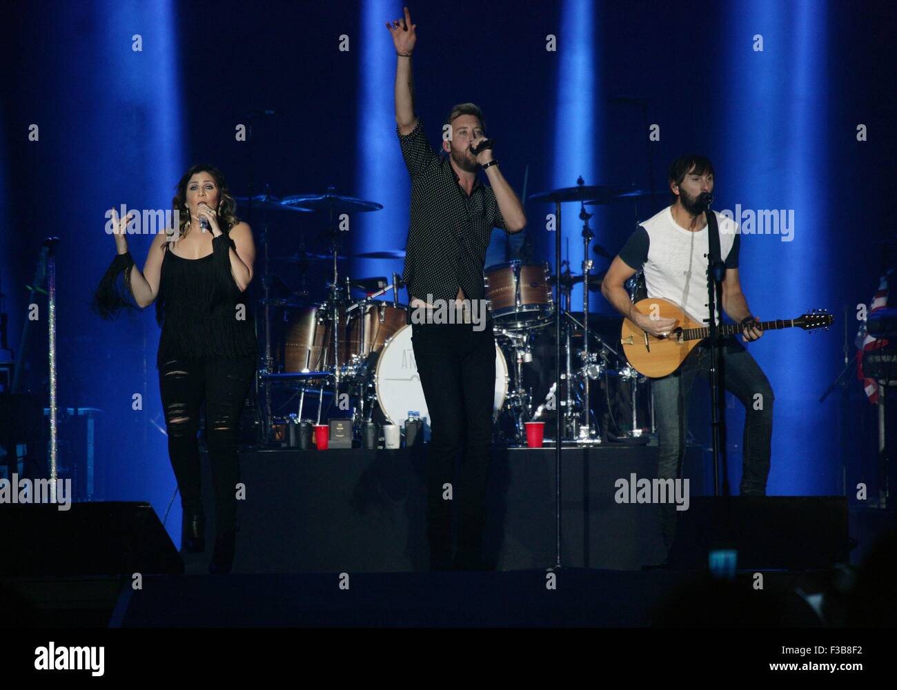 Las Vegas, NV, USA. 3rd Oct, 2015. Lady Antebellum in attendance for