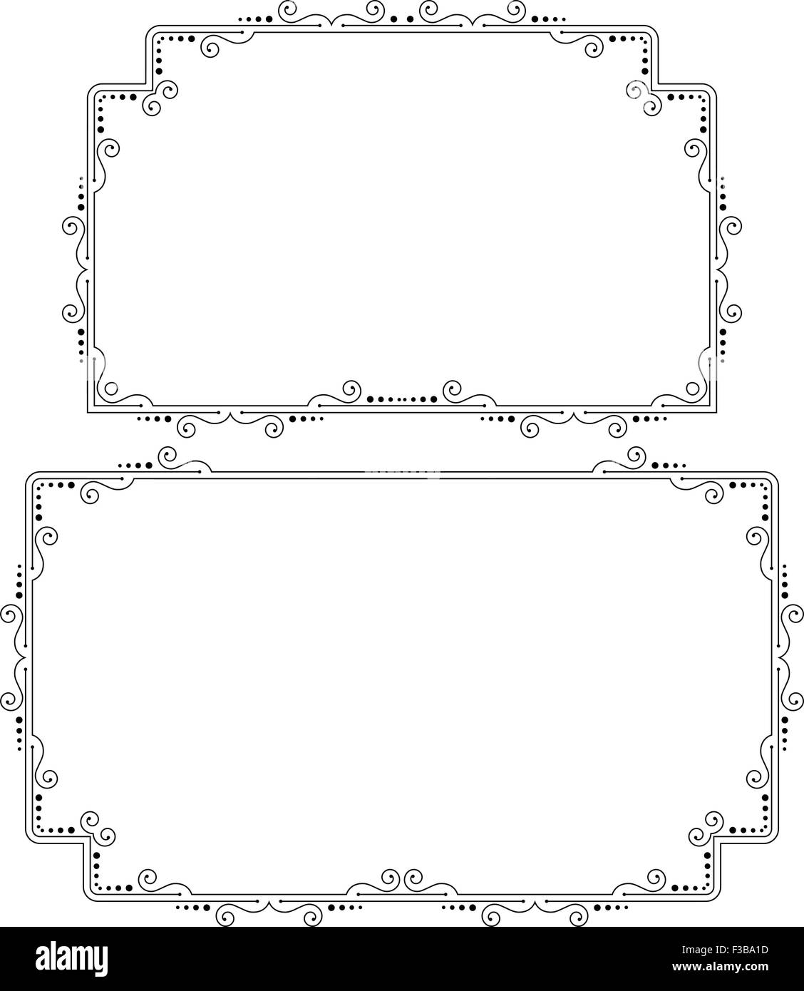 Frame Border Design Vector Art Stock Vector Image & Art - Alamy